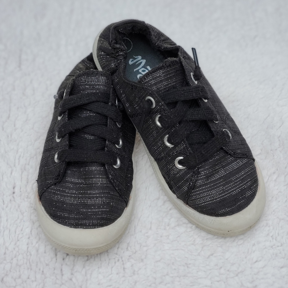 Girls Mad Paw/Mad Love Canvas Metallic Sneakers